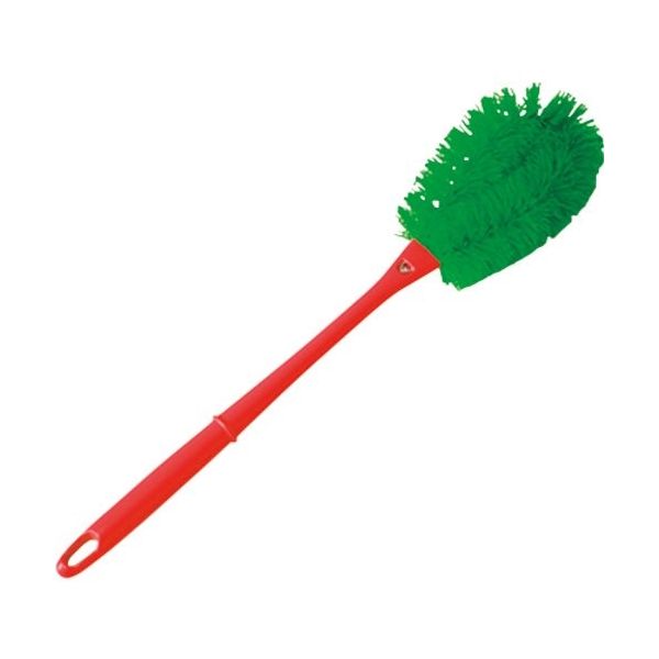 バーテック バーキュート柄付たわしMサイズソフト緑 柄(赤)BCTARHーMSG 63207401 1個 202-1591（直送品）