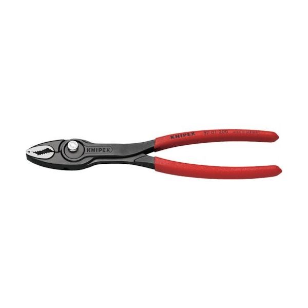 KNIPEX スリップジョイントプライヤー ツイングリップ プラスチックハンドル 200mm 8201-200 1丁 337-1068（直送品）