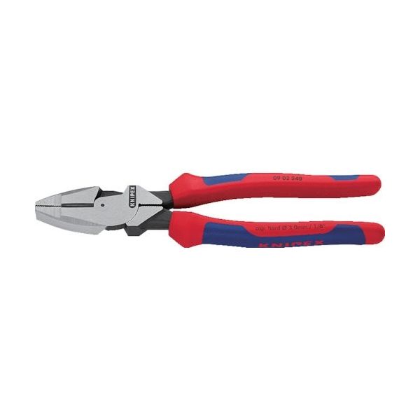KNIPEX 架線工事用強力ペンチ 0905-240 1丁 337-1108（直送品）