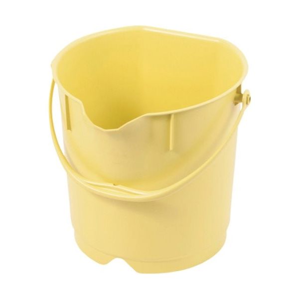 バーテック バーキンタX カラーバケツ 9L 黄 BKXCBー9Y 66218500 1個 337-7735（直送品）