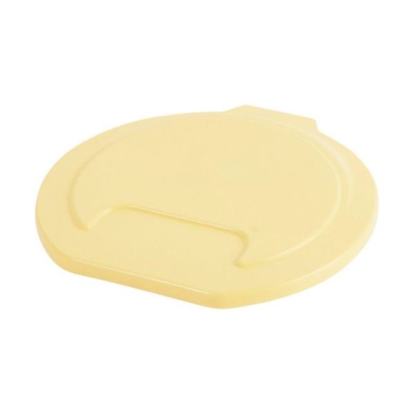 バーテック バーキンタX カラーバケツ用蓋 9L 黄 BKXCBFー9Y 66219300 1個 337-7744（直送品）