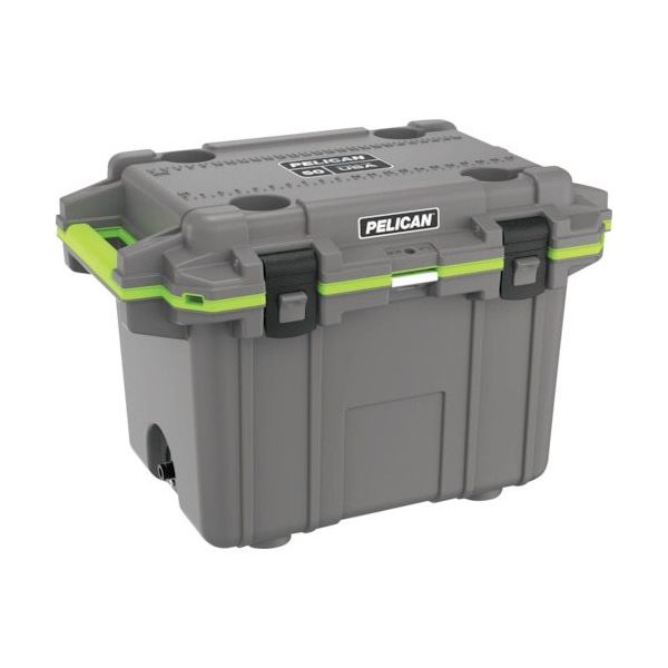 Pelican Products 50QT エリートクーラー ダークグレーXグリーン 50Q-1-DKGRYEGRN 1台 337-8258（直送品）