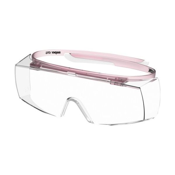 ウベックス UVEX 一眼型保護メガネ スーパー オーバーグラス ペールピンク 9169412 1個 338-8370（直送品）