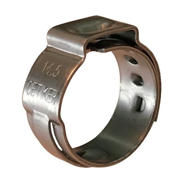 OETIKER PG167 ステップレスイヤークランプ φ12.0 ー 14.5mm 16700013 1個 340-3221（直送品）