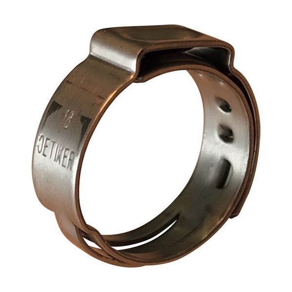 OETIKER PG167 ステップレスイヤークランプ φ14.8 ー 18.0mm 16700019 1個 340-1735（直送品）