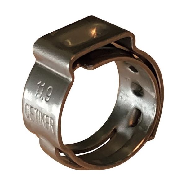 OETIKER PG167 ステップレスイヤークランプ φ9.4 ー 11.9mm 16702951 1個 340-3239（直送品）