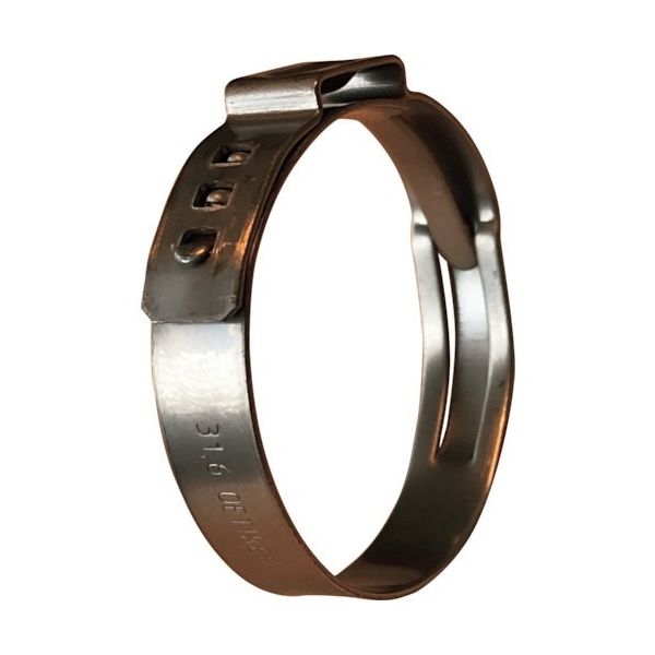 OETIKER PG167 ステップレスイヤークランプ φ28.4 ー 31.6mm 16700040 1個 340-1713（直送品）