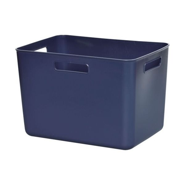 ヒマラヤ化学工業所 ヒマラヤ化学 1389 やわらかBOX/ワイド深型 ネイビー 364×259×245 138945 1個（直送品）