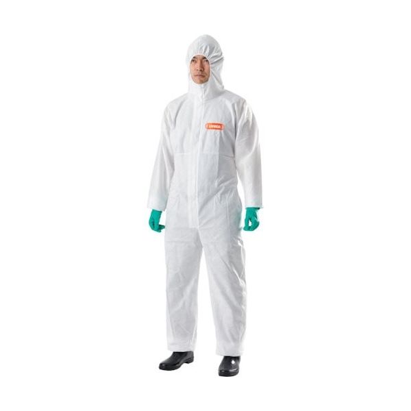 東レ 化学防護服 LIVMOA[[R下]](リブモア[[[R下]])4000AS Sサイズ 220-04100S 1着 354-8553（直送品）