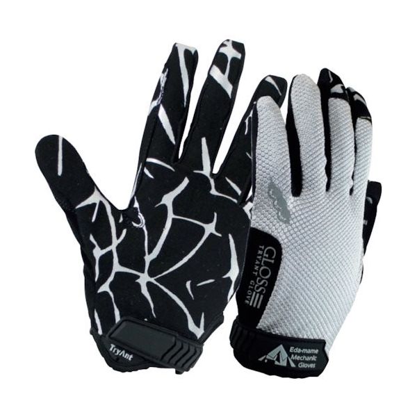 キタヤマ TryAnt 718枝豆メカニック マジック シルバー(M) 718-SV-M 1双 364-6634（直送品）