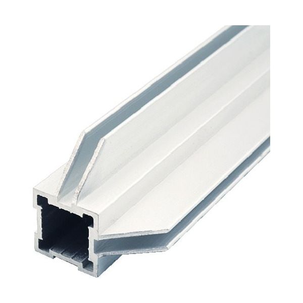 トラスコ中山 TRUSCO 16mm角 アルミフレーム 0.45m フィックス2方向 板厚3mm適用 AFA9-450 1本（直送品）