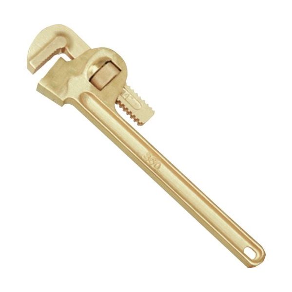 Hebei Botou Safety Tools TAURUS 防爆パイプレンチ 130-1002A 1丁 363-0743（直送品）