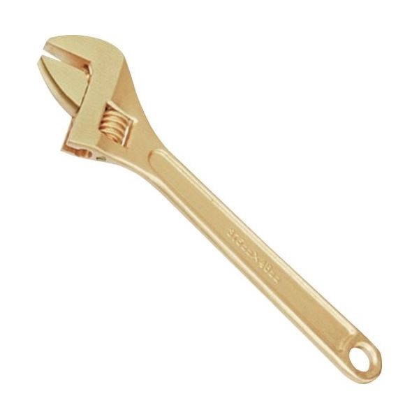 Hebei Botou Safety Tools TAURUS 防爆モンキーレンチ 125-1016A 1丁 363-2292（直送品）