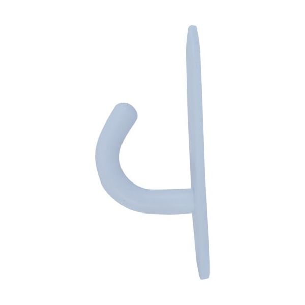 ダイドーハント DAIDOHANT ステンレス スリムオープンアイプレート (マットホワイト) [8mm] 10104109 1個（直送品）