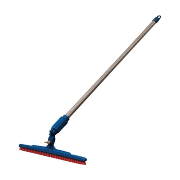 バーテック BURRTEC バーキュートプラス機械下清掃用ブラシ 短柄 赤 1 ハード 63115101 1本 377-5840（直送品）