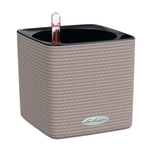 geobra Brandstatter レチューザ 底面給水プランター キューブカラー14 サンド 13478 1個 369-2520（直送品）