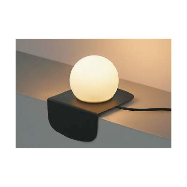 コイズミ 住宅・店舗用照明 非調光 電球色 LED一体型 シリコンセード テーブルスタンド 黒色 60W相当 AT51304 1台（直送品）