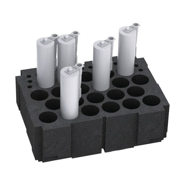 TANOS システナー3 M337用シリコンカートリッジフォーム 385x283x125 83000046 1個 384-2896（直送品）