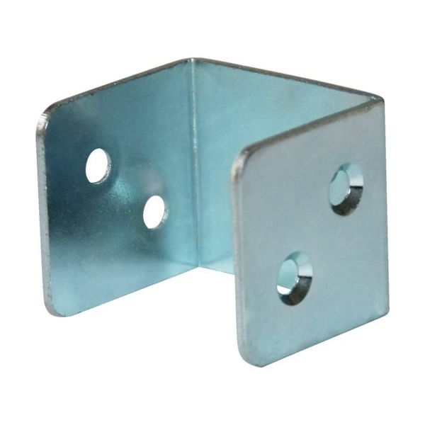 トラスコ中山 TRUSCO 2x4サポート ユニクロメッキ コの字金物 24S