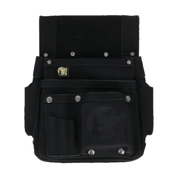 高儀 侍BLACK 釘袋 カッター差し付SRBFー1 806024101 1個 388-5064（直送品）