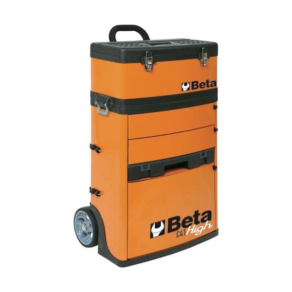 Beta ベータ 移動式ツールトロリー C41H オレンジ 041000002 1台 385-6090（直送品）
