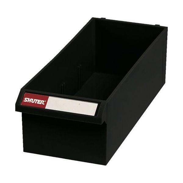Shuter キャビネットA8型用引出し ブラック ABS樹脂 A8N 1個 381-9458（直送品）