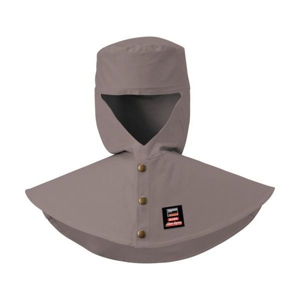 トラスコ中山 TRUSCO 防炎溶接帽つば無しグレーLLV(マックスダイナ) APB-1006LL GL 1枚 380-9462（直送品）