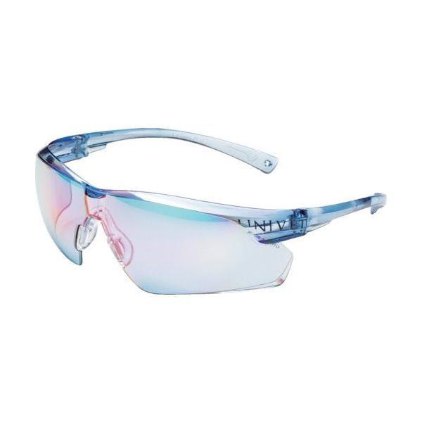 Univet ユニベット 二眼型保護メガネ 505UP ライトブルー 505U.00.00.37 1個 380-0789（直送品）