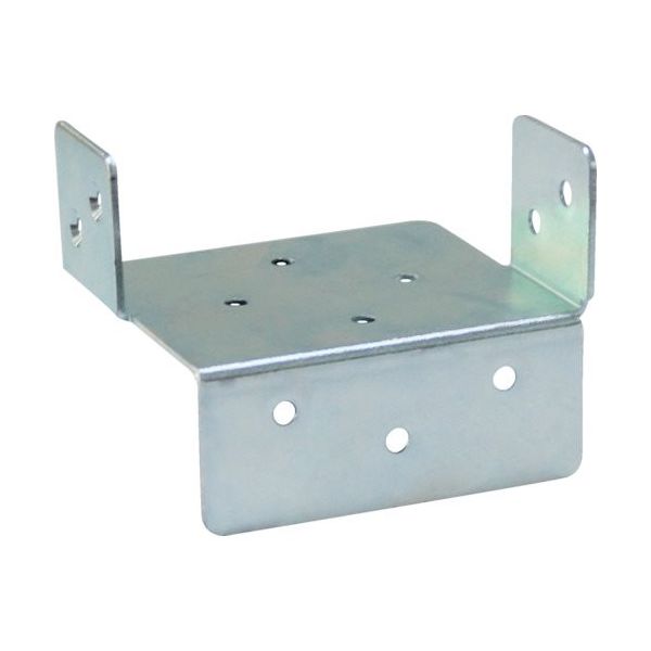 トラスコ中山 TRUSCO 2x4サポート ユニクロメッキ コの字金物 24S-87 1個 396-3323（直送品）