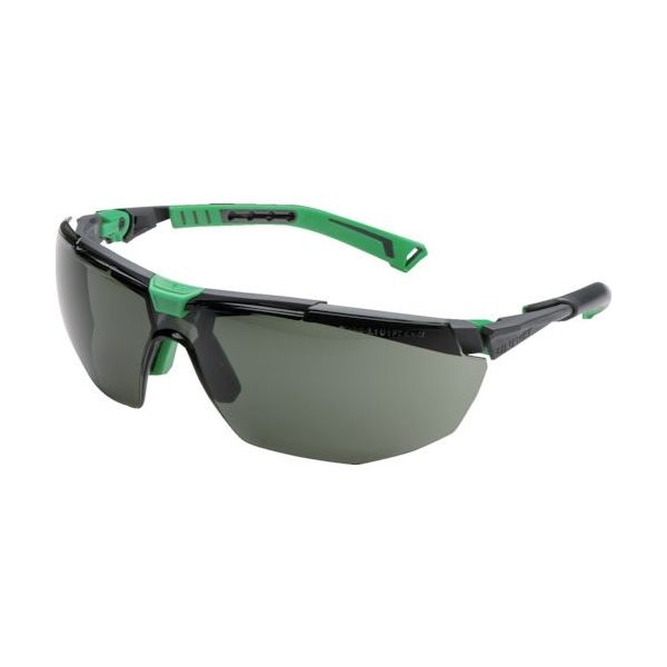 Univet ユニベット 一眼型保護メガネ 5X1 メタルグレー×グリーン グレーレンズ 5X1.03.00.05 1個 380-0781（直送品）