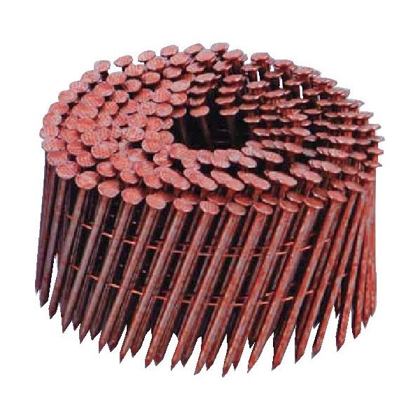 アマテイ カラーN釘/針金連結 JIS FCーN65 オレンジ 250P×10 223810302 1箱(2500本) 396-4439（直送品）