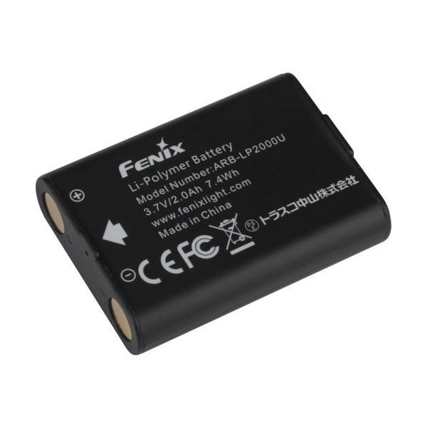 Fenix リチウムイオン専用充電電池 ARBーLPー3000 ARB-LP3000 1個 394-0388（直送品）