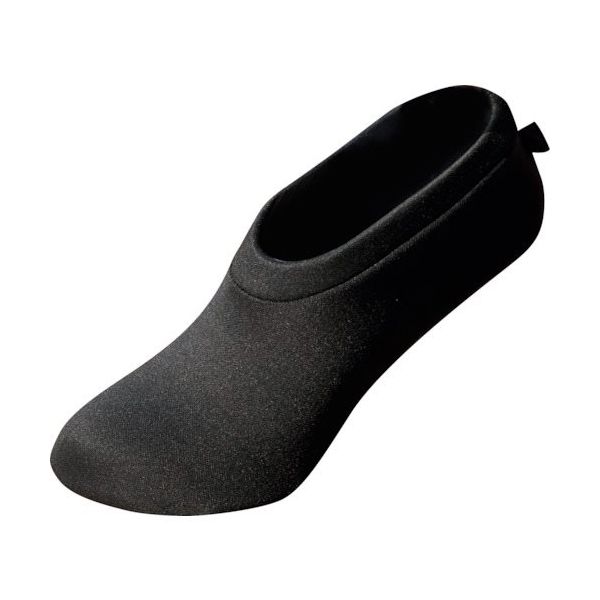 徳武産業 はたラク はたラクソックスカバー ブラック M(22.0~23.0) 46030020031 1袋(3足) 429-3335（直送品）