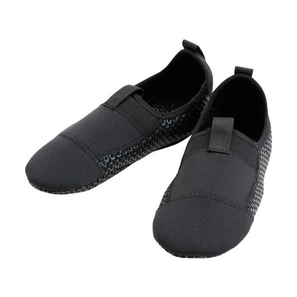 徳武産業 はたラク FUNBAREL(フンバレル) ブラック 3L(26.5~27.5) 46110020061 1足 429-3331（直送品）