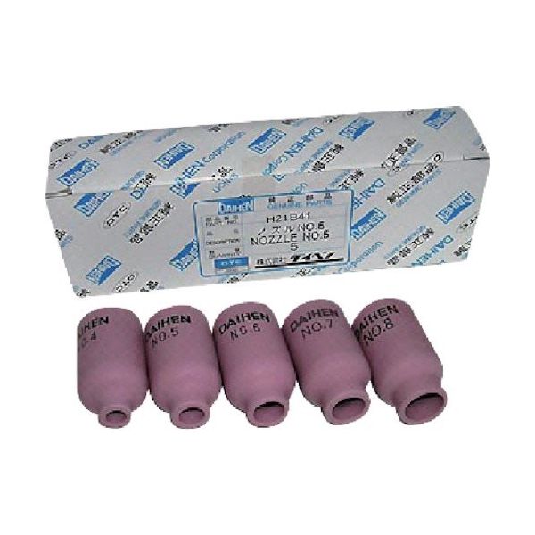 ダイヘン DAIHEN ガスレンズノズルNo.8 H21B44 1個 851-2995（直送品）