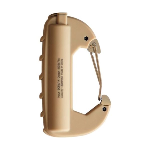 EL COMMUN エルコミューン カラビナバッテリー コヨーテ CRB-003 1個 430-7859（直送品）