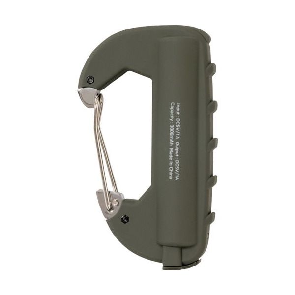 EL COMMUN エルコミューン カラビナバッテリー オリーブ CRB-005 1個 430-7864（直送品）