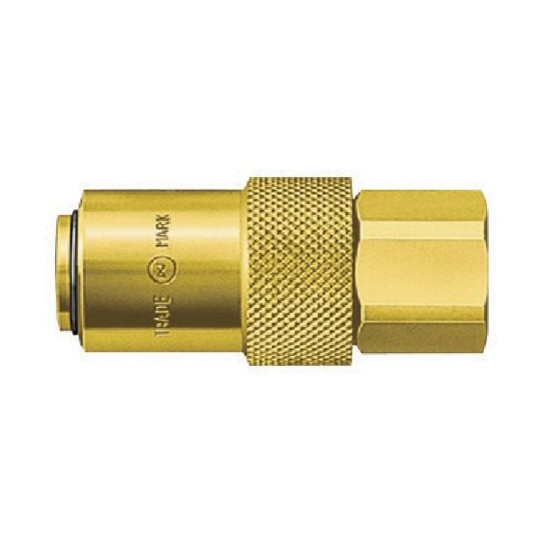 日東工器 日東 金型カプラ ふっ素ゴムFKM(Xー100)(04489) K-02SF BRASS FKM 1個 814-7686（直送品）