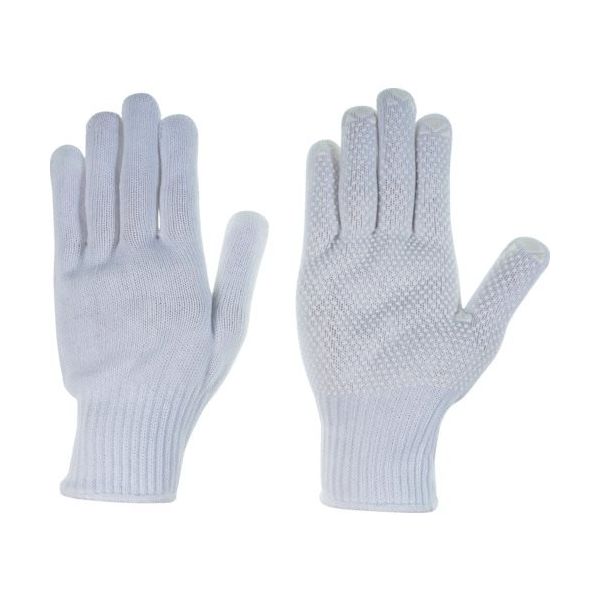 ペンギンエース 晒純綿滑り止め軍手 ログローブ ドット ハイクオリティー 5双組 LOGLOVE-DOTHQ-5P 1組(5双)（直送品）