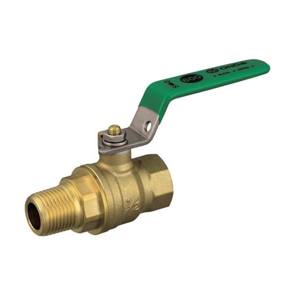 オンダ製作所 黄銅ボールバルブ FF3型 フルボアボールバルブ R1×Rc1 FF3-25 1個 267-0521（直送品）