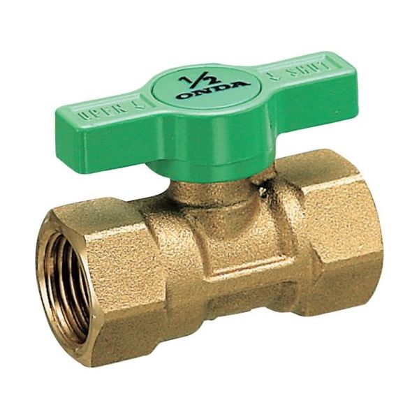 オンダ製作所 FS型 Rc1/4×Rc1/4 Tハンドル FS-T08 1個 267-2095（直送品）