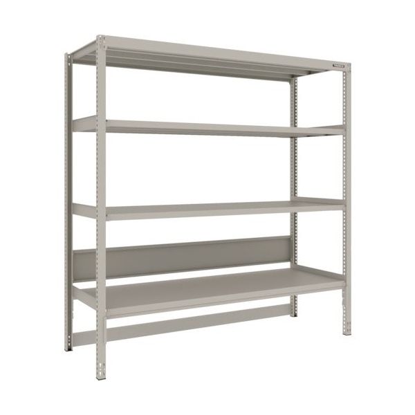 TRUSCO スチールラック M2型軽中量棚 台車天板収納型 1760X600XH1800 4段 単体 M2-DB6664 1台（直送品）