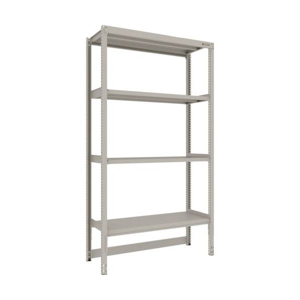 TRUSCO スチールラック M2型軽中量棚 台車天板収納型 1160X450XH2100 4段 単体 M2-DB7444 1台（直送品）