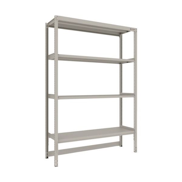 TRUSCO スチールラック M2型軽中量棚 台車天板収納型 1460X450XH2100 4段 単体 M2-DB7544 1台（直送品）