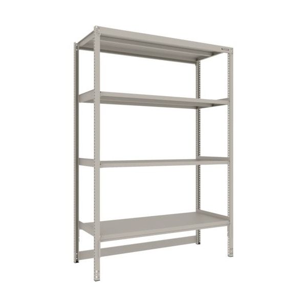 TRUSCO スチールラック M2型軽中量棚 台車天板収納型 1460X600XH2100 4段 単体 M2-DB7564 1台（直送品）