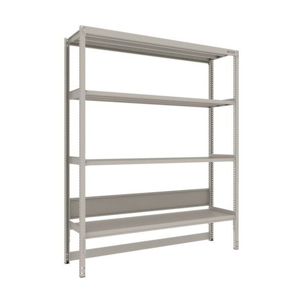 TRUSCO スチールラック M2型軽中量棚 台車天板収納型 1760X450XH2100 4段 単体 M2-DB7644 1台（直送品）