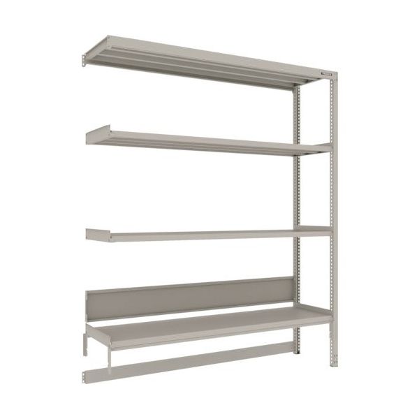 TRUSCO スチールラック M2型軽中量棚 台車天板収納型 1760X450XH2100 4段 連結 M2-DB7644B 1台（直送品）