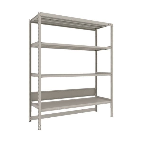 TRUSCO スチールラック M2型軽中量棚 台車天板収納型 1760X600XH2100 4段 単体 M2-DB7664 1台（直送品）