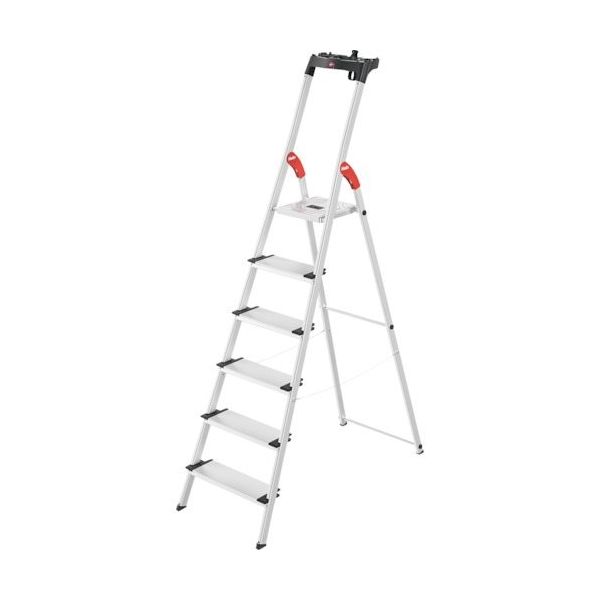 長谷川工業 ハセガワ 上枠付踏台 Lー80 3ステップ(17772) L80-3 1台 359-9930（直送品）