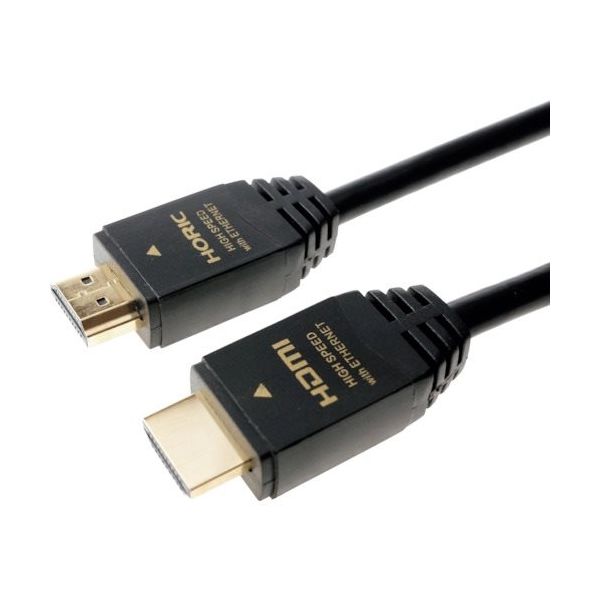 ホーリック HDMIケーブル 1.5m ブラック HDM15ー039BK 1個 350-7762（直送品）